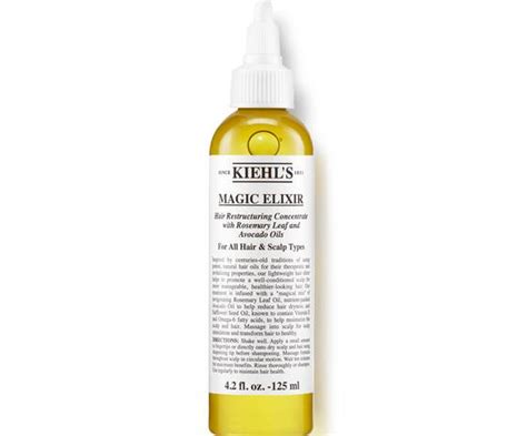 Combat Hair Loss and Promote Hair Growth with Kiehl's Mzgic Elixir Hair Oil